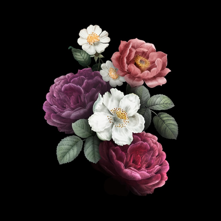 Vetor grátis ilustração floral