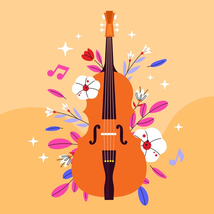 Vetor grátis ilustração plana para a celebração do dia mundial da música do jazz