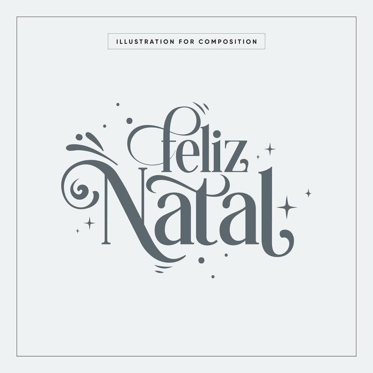 Vetor grátis ilustração vetorial de feliz natal
