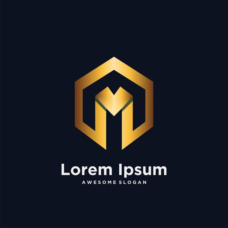 Vetor grátis ilustrações de design gradiente de logotipo de luxo