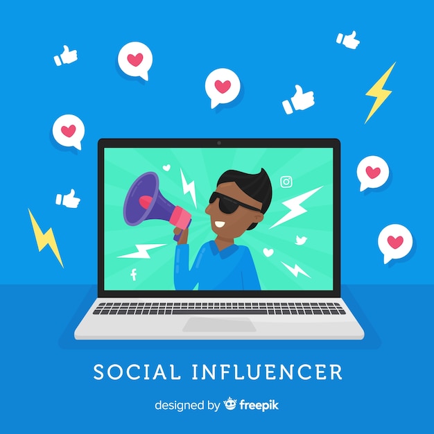 Influencia social plana