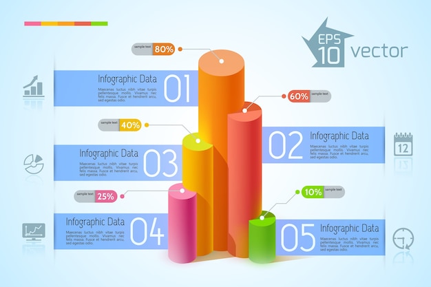 Infográfico de negócios