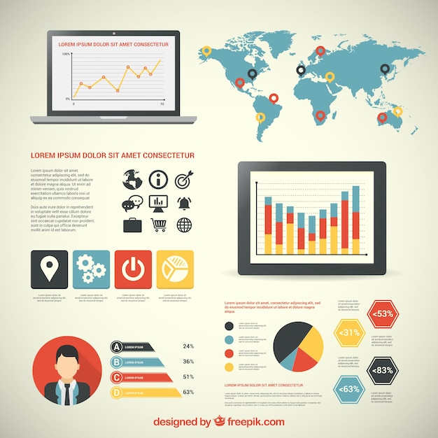 Infográfico negócios internacionais