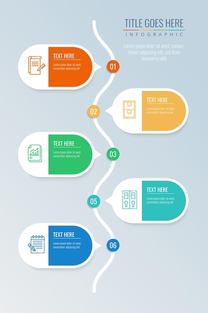 Infográficos de balões de fala planos