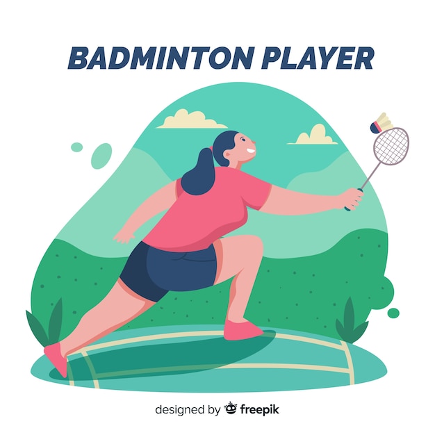 Jogador de badminton