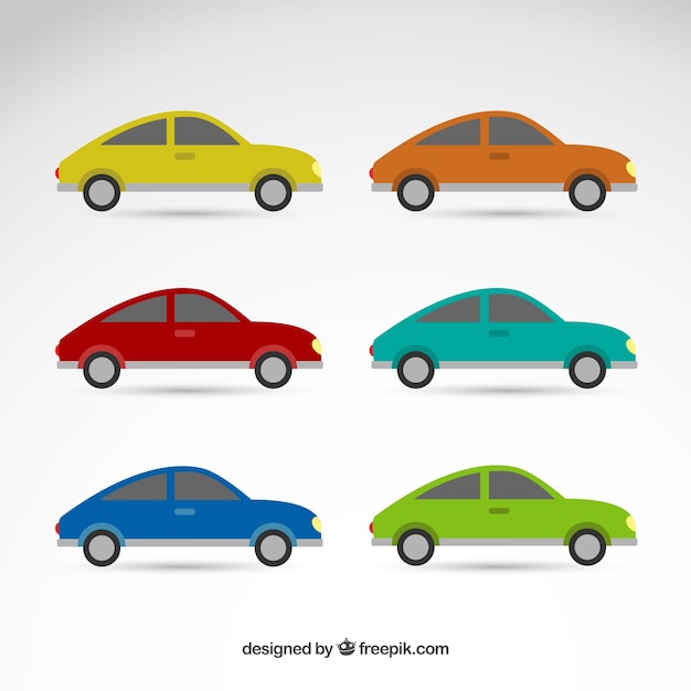 Jogo de carros vector