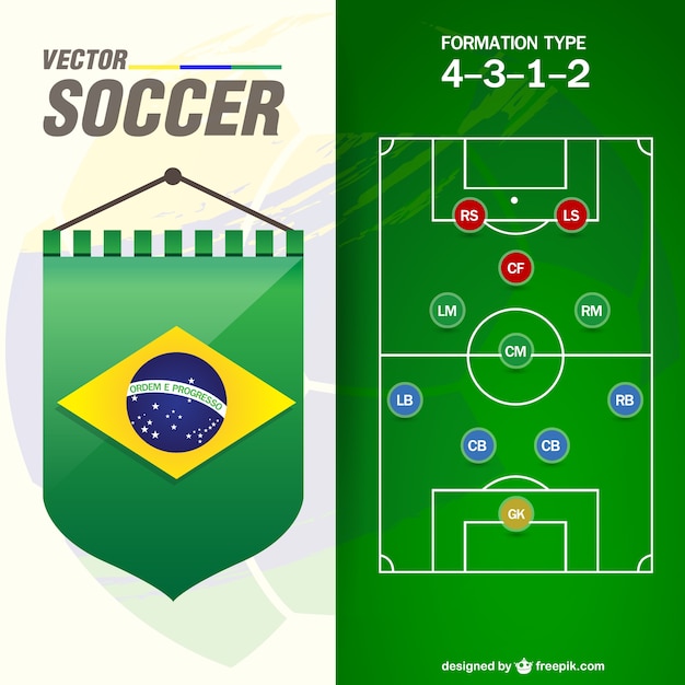 jogo de futebol futebol 10270364 Vetor no Vecteezy