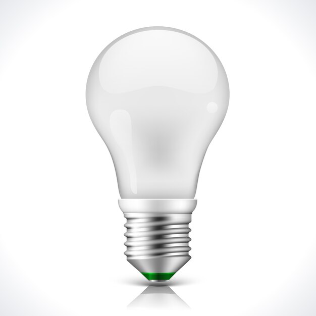 Lâmpada economizadora de energia isolada