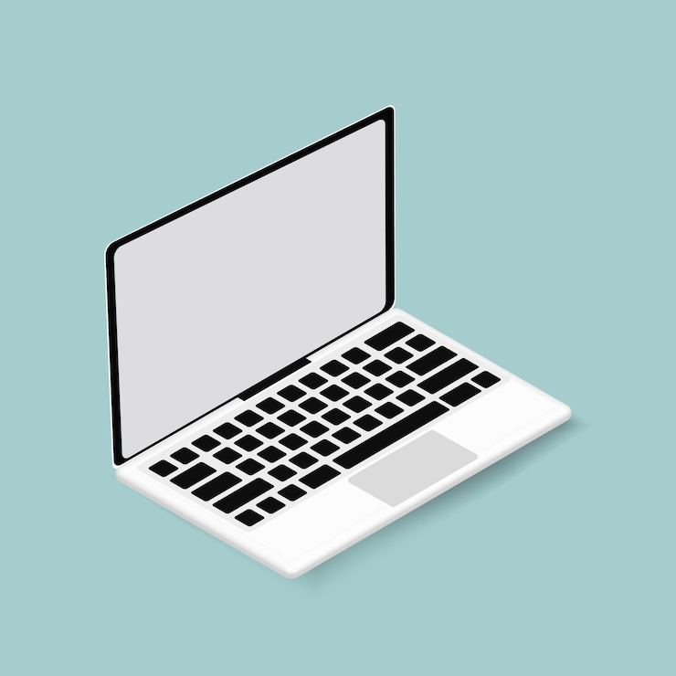 Vetor grátis laptop