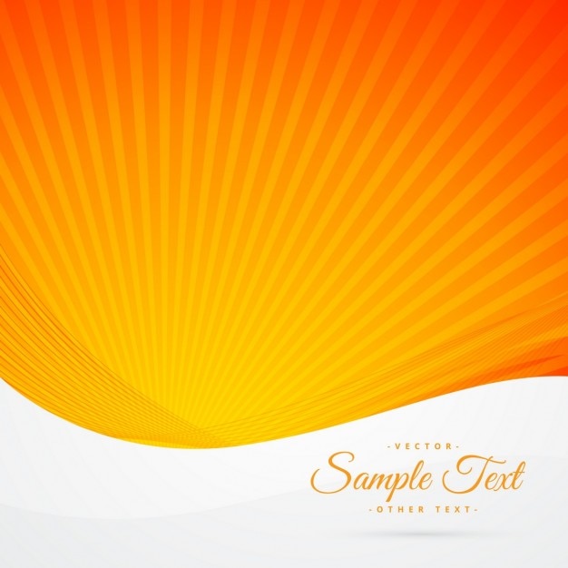 Laranja sunburst ilustração do fundo