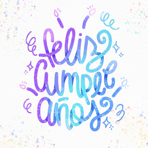 Letras de feliz cumpleaños com velas