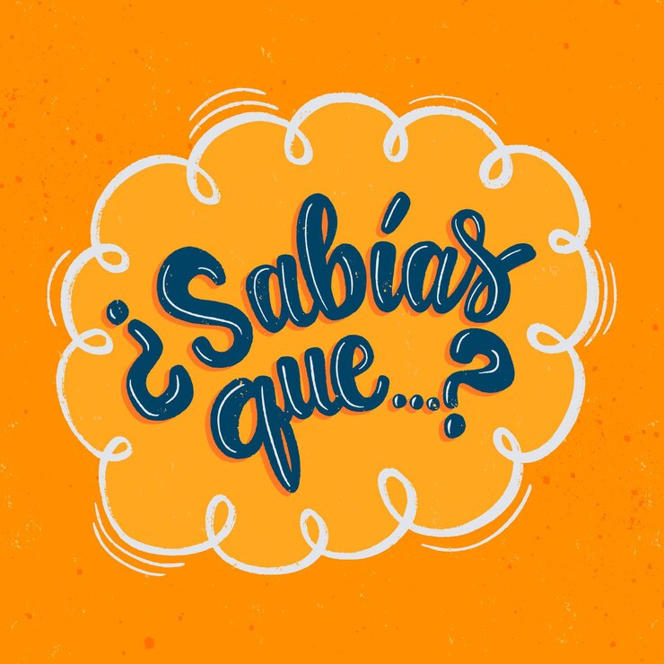 Vetor grátis lettering sabias que