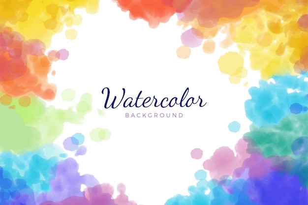 Lindo fundo aquarela