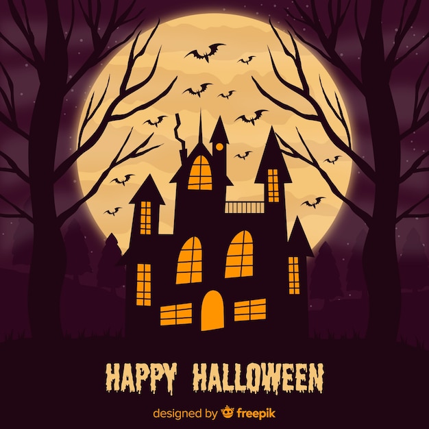 Lindo fundo de halloween