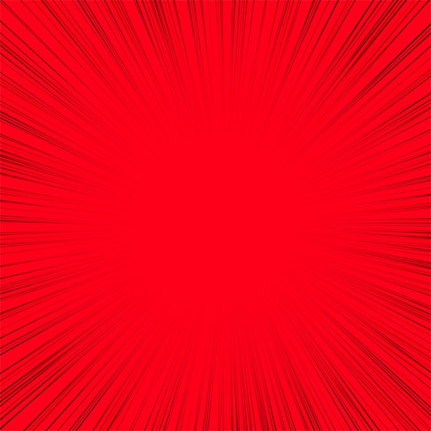 Vetor grátis linha abstrata raios fundo vermelho