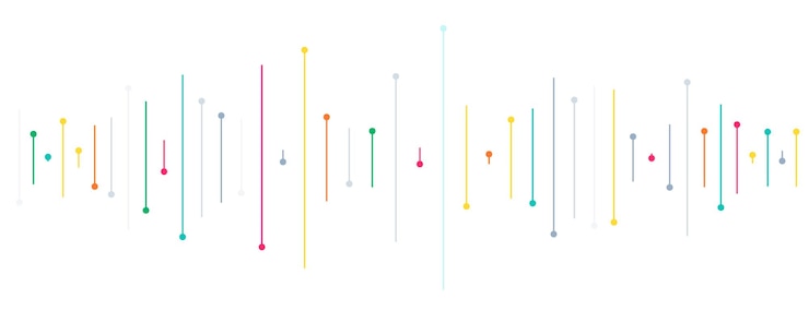 Vetor grátis linhas de rede coloridas futuristas pano de fundo para vetor de conectividade à internet