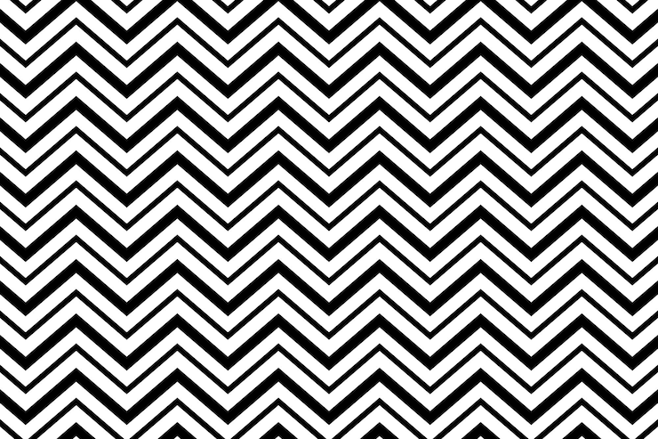 Vetor grátis linhas em zigzag padrão grosso e fino fundo