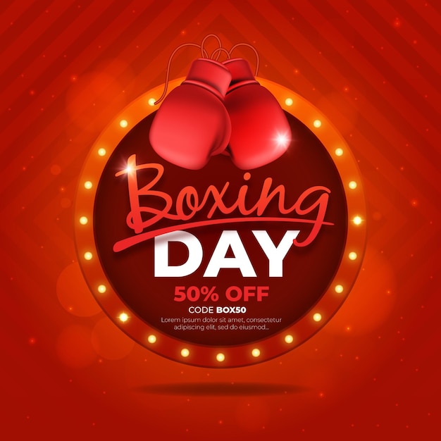 Liquidação realista do boxing day