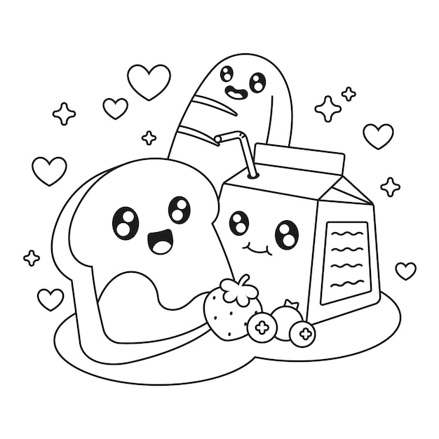 Desenho De Adorável Estante Livros Kawaii Para Colorir O Melhor Das Páginas  Do Gato Sakura Com Esboço Vetor PNG , Desenho De Gato, Desenho De Livro, Desenho  Kawaii Imagem PNG e Vetor