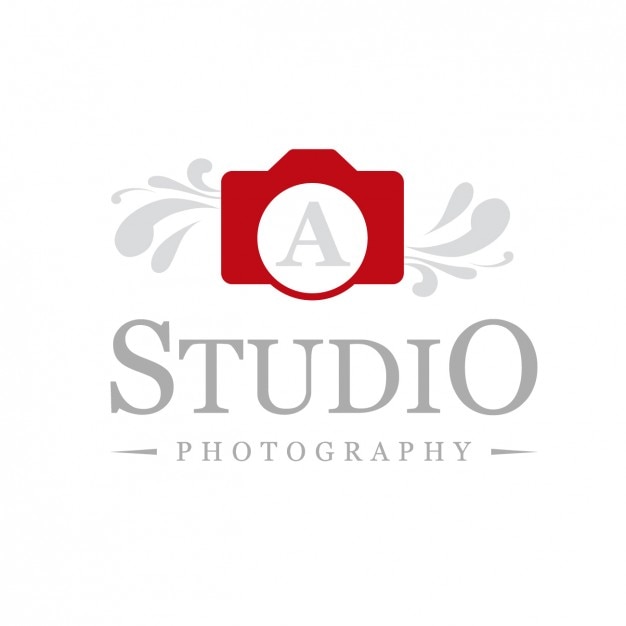 Logo estúdio de fotografia Vetor grátis