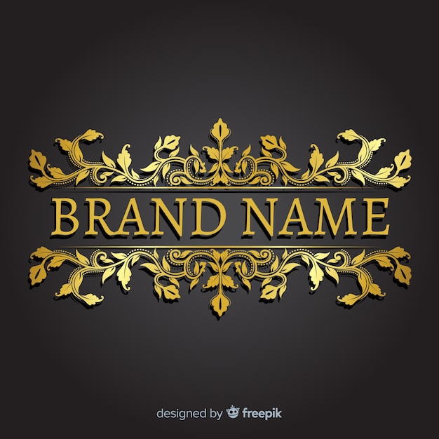 Logo ornamental elegante