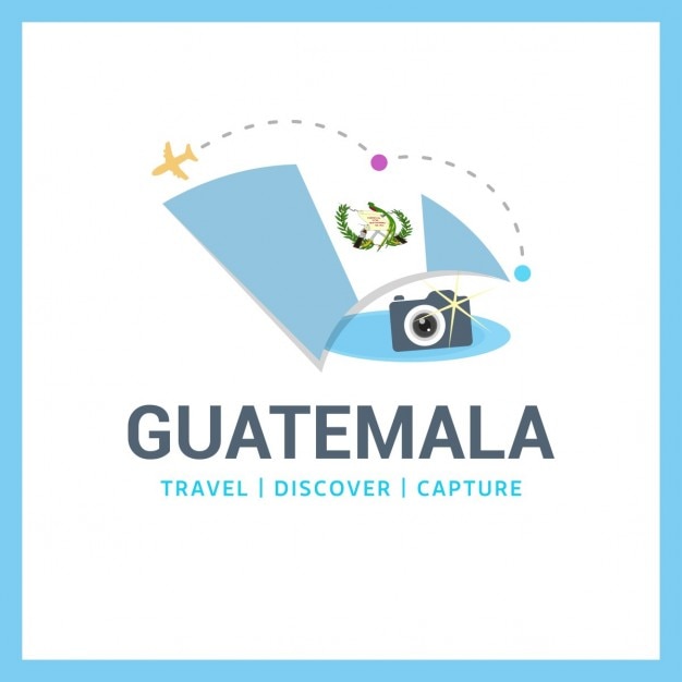 Logo viagem guatemala