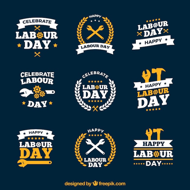 Logos do dia do trabalho