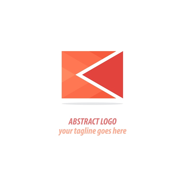 Logotipo abstrato jogo