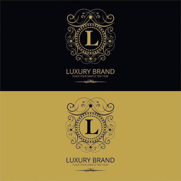 Logotipo da marca de luxo