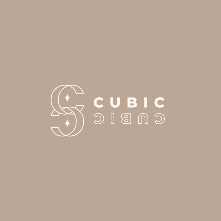 Vetor grátis logotipo de cc de design plano desenhado à mão