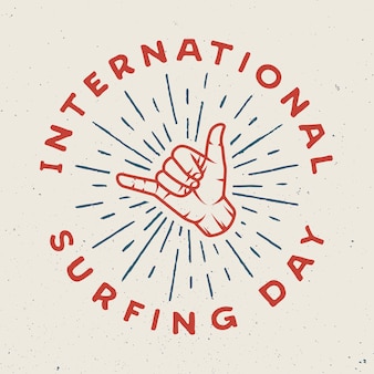 Logotipo de surf