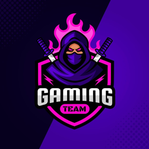 Logotipo detalhado do jogo esports