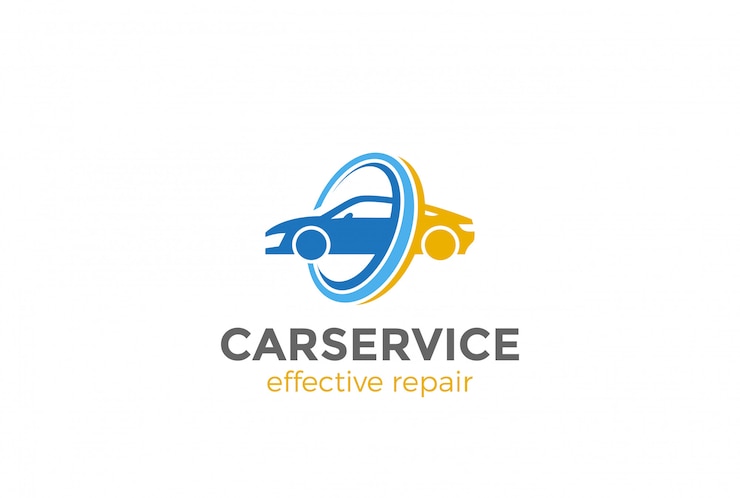 Vetor grátis logotipo do automóvel