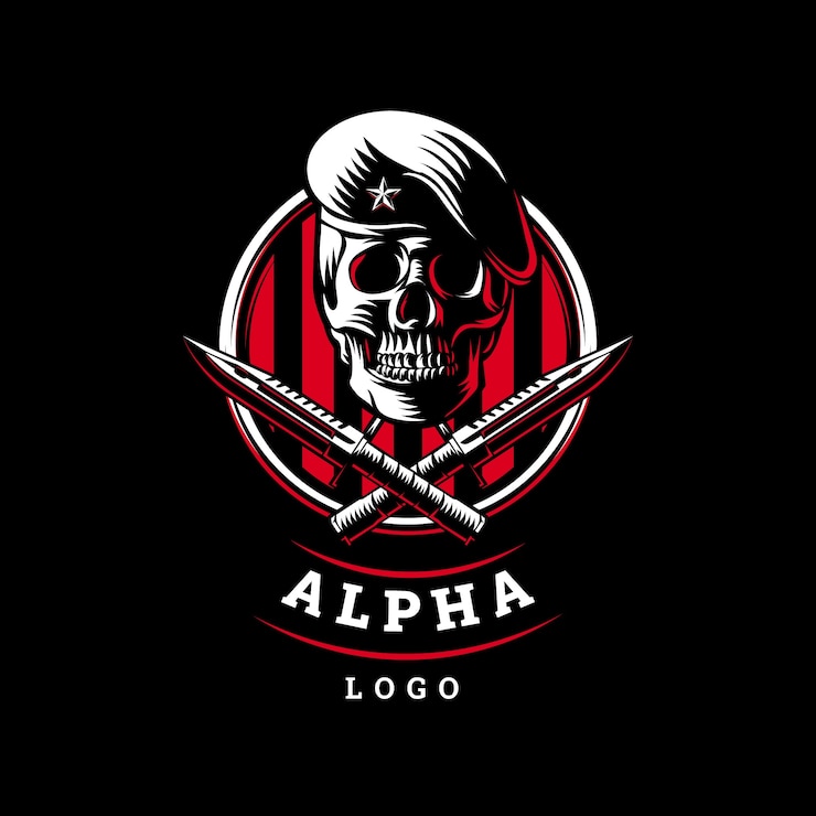 Vetor grátis logotipo do exército de design plano