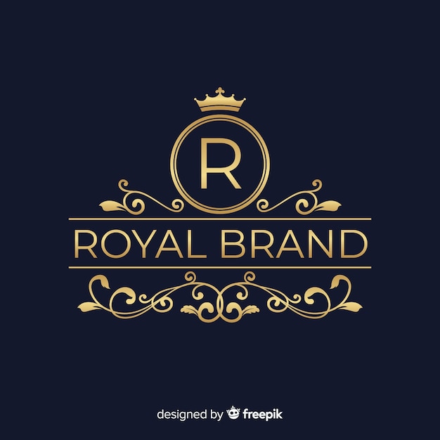 Logotipo ornamental elegante