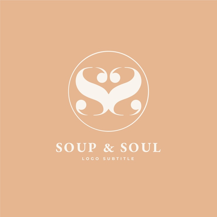 Vetor grátis logotipo ss de design plano desenhado à mão