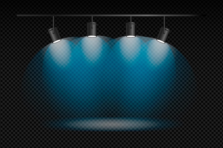 Vetor grátis luzes de fundo de pontos