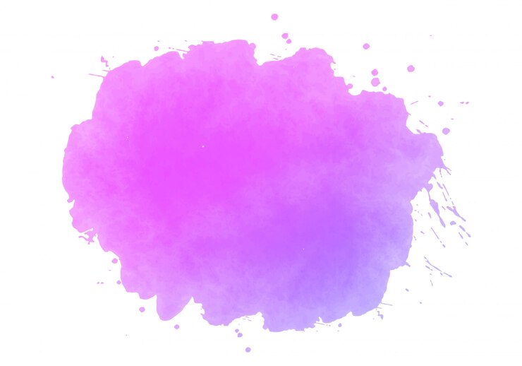 Vetor grátis mancha de aquarela abstrata colorida
