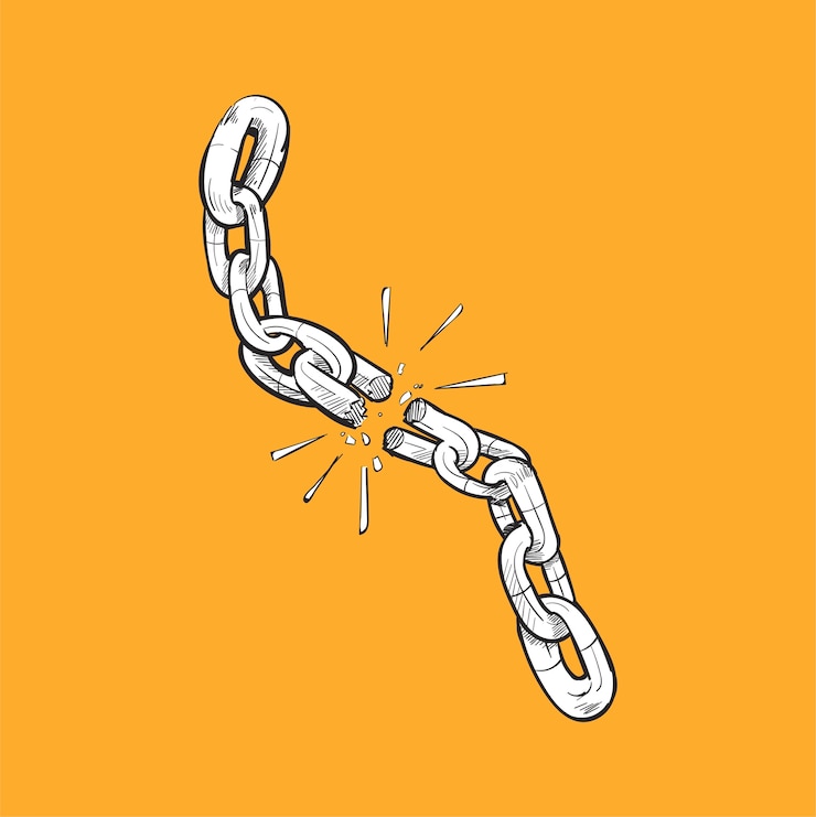 Vetor grátis mão, desenho, ilustração, de, liberdade, conceito