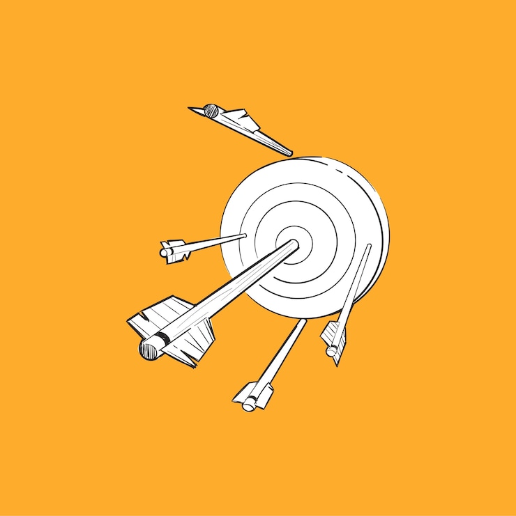 Vetor grátis mão, desenho, ilustração, de, sucedido, conceito