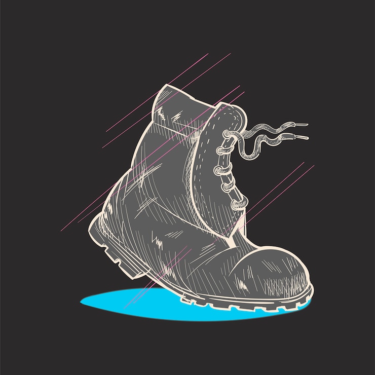 Vetor grátis mão, desenho, ilustração, jogo, de, wanderlust, ícones
