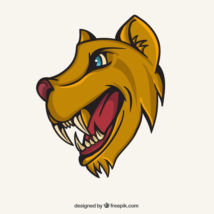 Vetor grátis mascote lion