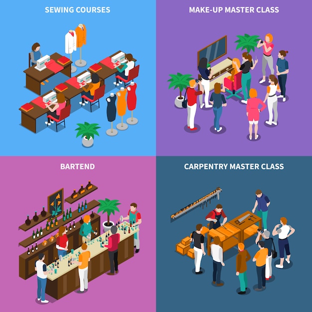 Master Class e conceito de cursos