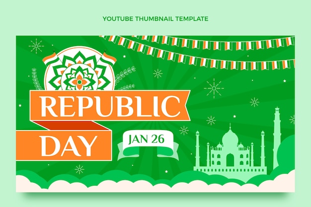 Miniatura plana do youtube do dia da república