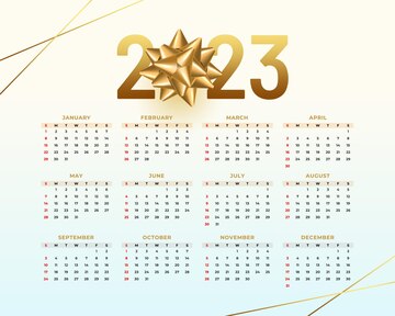 Baixar Vetor De Design Do Calendário Do Ano 2020 Da Flor