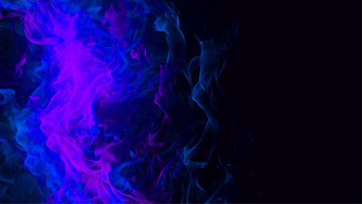 Vetor grátis modelo de fundo de quadro de chamas realistas