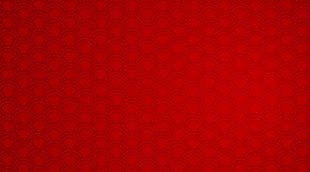 Modelo de fundo vermelho com padrões de onda