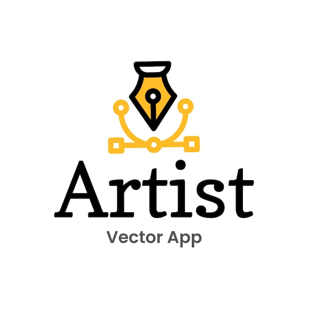 Vetor grátis modelo de logotipo de arte de design