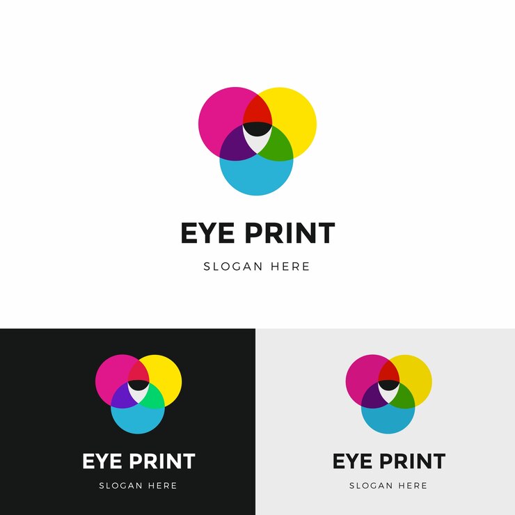 Vetor grátis modelo de logotipo de casa de impressão