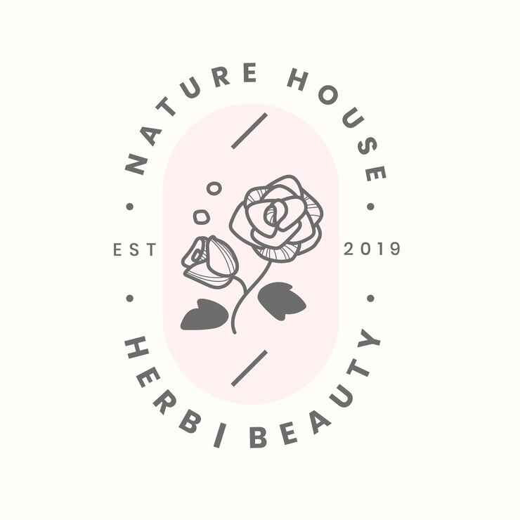 Vetor grátis modelo de logotipo de negócios rosa, design de flores para vetor de marcas de beleza